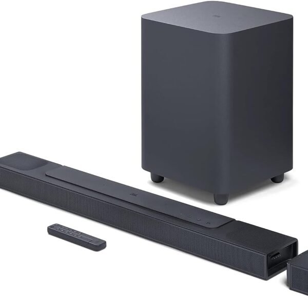 JBL BAR 800 5.1.2 4 Channel Sound Bar With Wireless Subwoofer Black