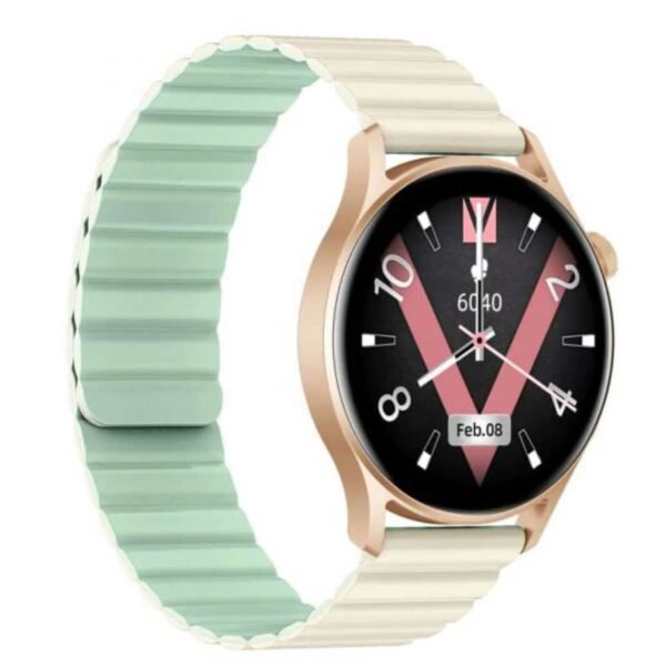 Kieslect Lora2 Lady Smart Watch 2 Straps Gold