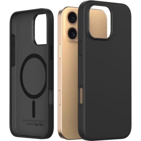 Araree Typo Skin For iPhone 16 Pro Max Black