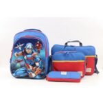 Smart Gate School Carrying Captain America Backpack Kids Bundle Blue