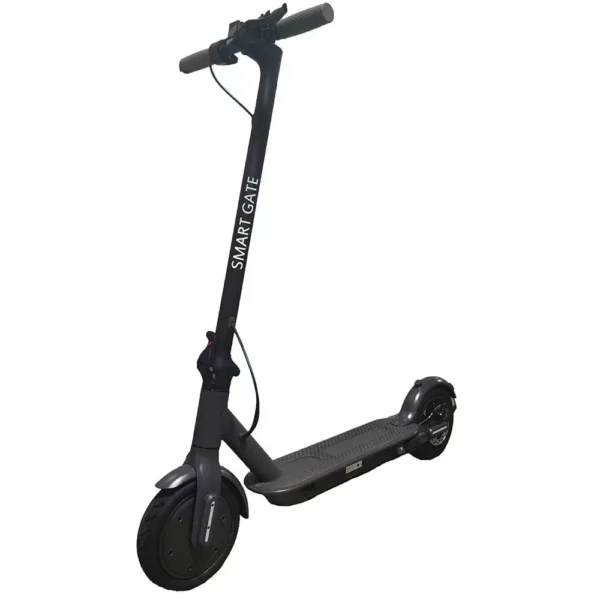 Smart Gate E-Scooter JETPLUSGRY Front&Rear Electric Brake Aluminum Grey