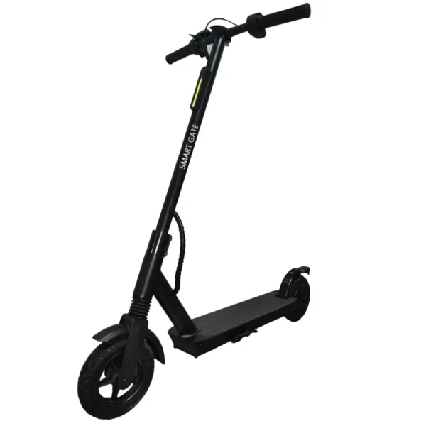 سمارت جيت JETBLK سكوتر كهربائي 250 واط، إطار 8 بوصات، فرامل إلكترونية، حديد، أسود