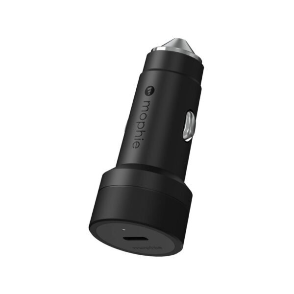 Mophie Car Charger USB-C 30W Fast Charging Black