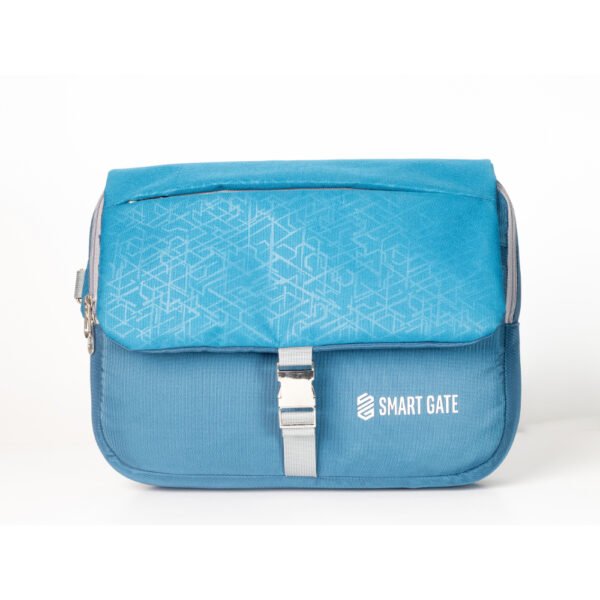 حقيبة كمبيوتر محمول سمارت جيت مقاس 14 بوصة مع قفل أمان، لون نيلي