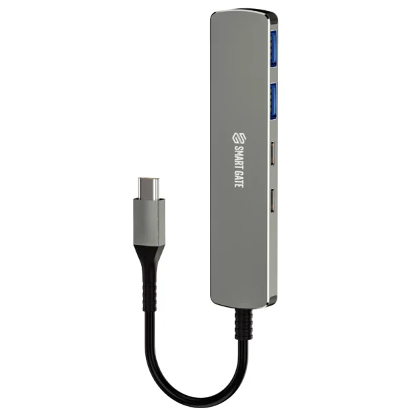 Smart Gate HUB 2USB-A 3.2 Gen 1 & 2USB-C Gen 1 Transfer Rate 5Gbps 4in1