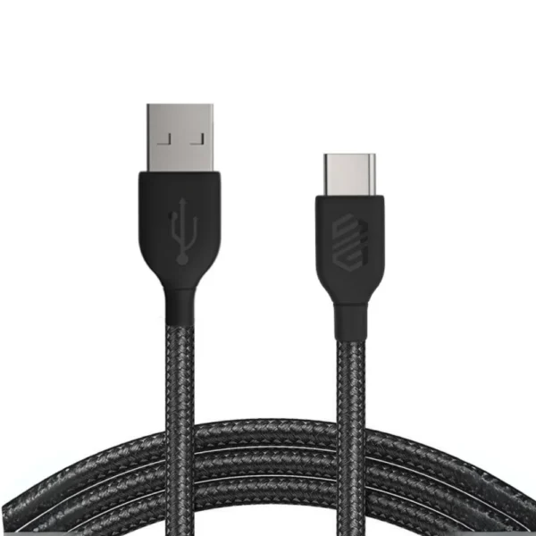 Smart Gate Cable-braided USB-A to USB-C Fast Shielded 3m