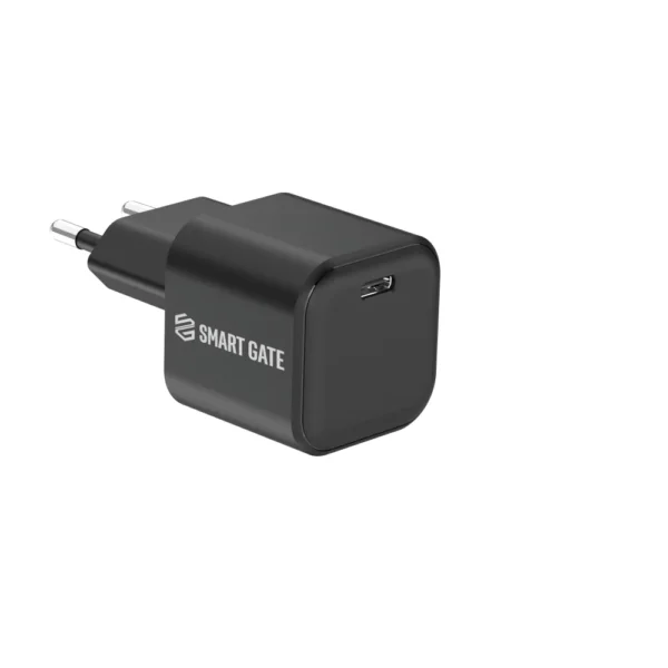 شاحن حائط Smart Gate SGCH-35CGaNSEB Spark بقوة 35 واط ومنفذ USB-C PD - لون أسود