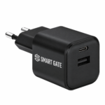 Smart Gate SGCH-35CAGaNSEB Spark Wall Charger 35W 2 Port USB-C USB-A PD Black